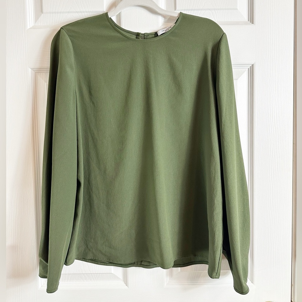 MM Lafleur Olive Green Blouse